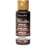 DecoArt Americana Dazzling Metallics Acrylic Paint - Rich Espresso [DA245]