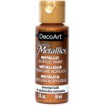 DecoArt Americana Dazzling Metallics Acrylic Paint - Venetian Gold [DA072]