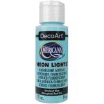 DecoArt Americana Neon Lights Acrylic Paint - Knockout Blue [DA344]