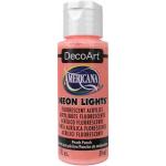 DecoArt Americana Neon Lights Acrylic Paint - Peach Punch [DA341]