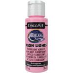 DecoArt Americana Neon Lights Acrylic Paint - Pink Explosion [DA340]
