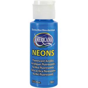 DecoArt Americana Neons Acrylic Paint - Electric Blue [DHS6]
