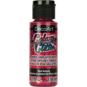 DecoArt Galaxy Glitter - Red Nebula
