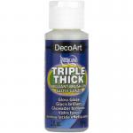 DecoArt Triple Thick Brilliant Brush-On Glaze - 2oz Bottle