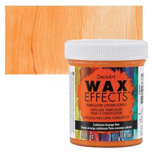 DecoArt Wax Effects - Cadmium Orange Hue [DWE07]