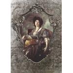 Decoupage Queen A4 Rice Paper - Dainty And The Queen - Lady M [DQRP-0284]