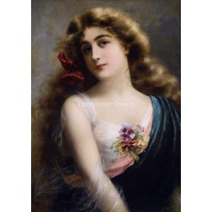 Decoupage Queen A4 Rice Paper - Emile Vernon - Autumn Beauty [DQRP-0315]