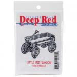Deep Red Stamps - Little Red Wagon