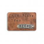 Demdaco Inspire Card - She Plays For Keeps [0021]