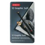 Derwent Graphic Drawing Pencil Set - 12 Soft