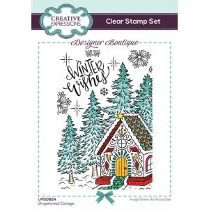 Designer Boutique Clear Stamp - Gingerbread Cottage [UMSDB114]