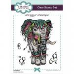 Designer Boutique Clear Stamp Set - Doodle Elephant [UMSDB100]