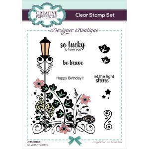 Designer Boutique Clear Stamp Set - Go With The Glow [UMSDB106]