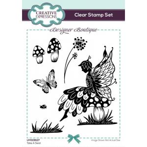 Designer Boutique Clear Stamp Set - Take A Seat [UMSDB127]