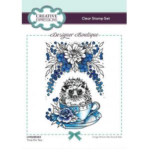Designer Boutique Clear Stamp Set - Time For Tea [UMSDB083]