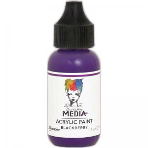 Dina Wakley Media Acrylic Paint 1oz Bottle - Blackberry