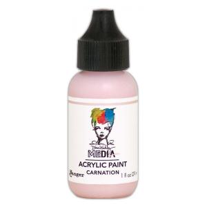 Dina Wakley Media Acrylic Paint 1oz Bottle - Carnation