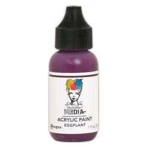 Dina Wakley Media Acrylic Paint 1oz Bottle - Eggplant