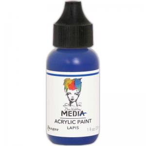 Dina Wakley Media Acrylic Paint 1oz Bottle - Lapis