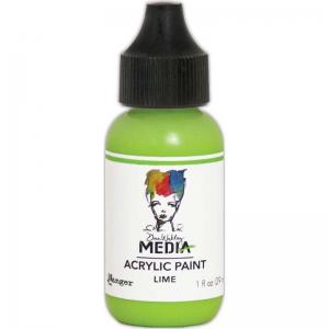 Dina Wakley Media Acrylic Paint 1oz Bottle - Lime