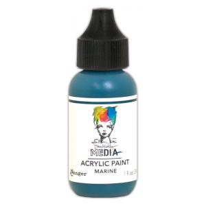Dina Wakley Media Acrylic Paint 1oz Bottle - Marine