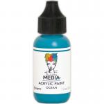 Dina Wakley Media Acrylic Paint 1oz Bottle - Ocean
