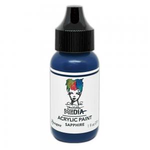 Dina Wakley Media Acrylic Paint 1oz Bottle - Sapphire