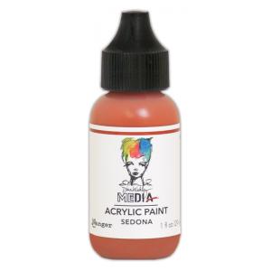 Dina Wakley Media Acrylic Paint 1oz Bottle - Sedona