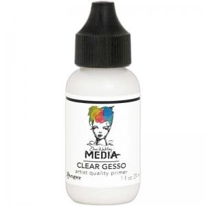 Dina Wakley Media Clear Gesso - 1oz Bottle