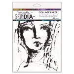 Dina Wakley Media Collage Paper - Faces [MDA63827]