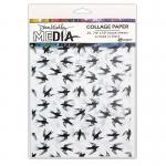 Dina Wakley Media Collage Paper - Flying Things [MDA81814]