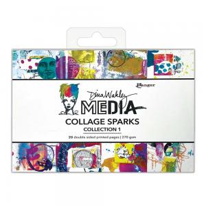 Dina Wakley Media Collage Sparks Collection 1 [MDA82224]