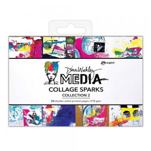 Dina Wakley Media Collage Sparks Collection 2 [MDA82231]