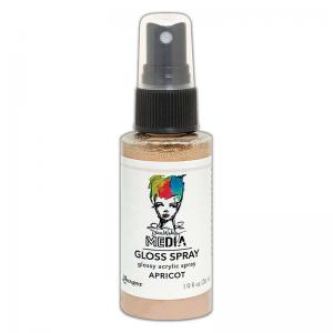 Dina Wakley Media Gloss Spray - Apricot