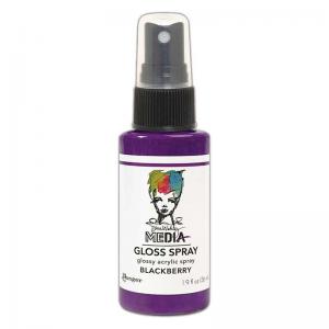 Dina Wakley Media Gloss Spray - Blackberry