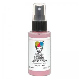 Dina Wakley Media Gloss Spray - Carnation