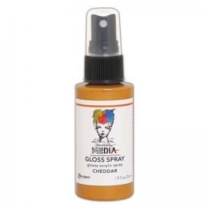 Dina Wakley Media Gloss Spray - Cheddar