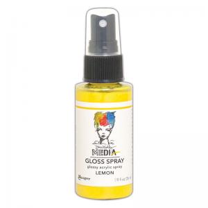 Dina Wakley Media Gloss Spray - Lemon