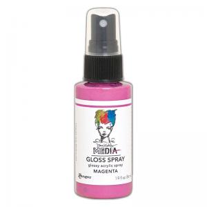 Dina Wakley Media Gloss Spray - Magenta