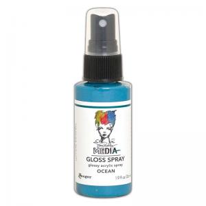 Dina Wakley Media Gloss Spray - Ocean