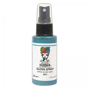 Dina Wakley Media Gloss Spray - Sky