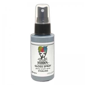Dina Wakley Media Gloss Spray - Sterling