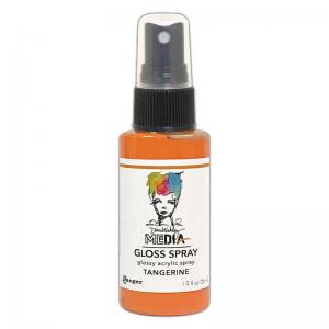 Dina Wakley Media Gloss Spray - Tangerine