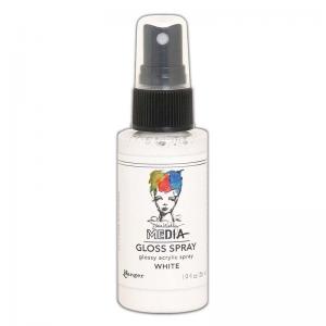 Dina Wakley Media Gloss Spray - White