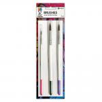 Dina Wakley Media Soft Bristle Brushes - Set Of 3 [MDA88530] - ON SALE!