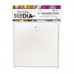 Dina Wakley Media Square Tags - 4" [MDA87649]