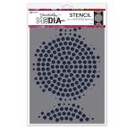 Dina Wakley Media Stencil - Circle Of Circles [MDS93992]