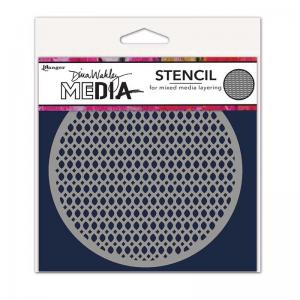 Dina Wakley Media Stencil - Coasters #3 [MDS82118]
