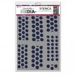 Dina Wakley Media Stencil - Dotted Tape [MDS83085]