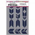 Dina Wakley Media Stencil - Grande Arrows